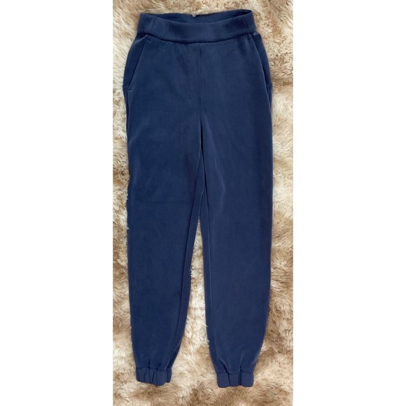 Lululemon Pants - Lululemon Softstreme High Rise Jogger Navy Blue Pants Size 0 W0CQPS
